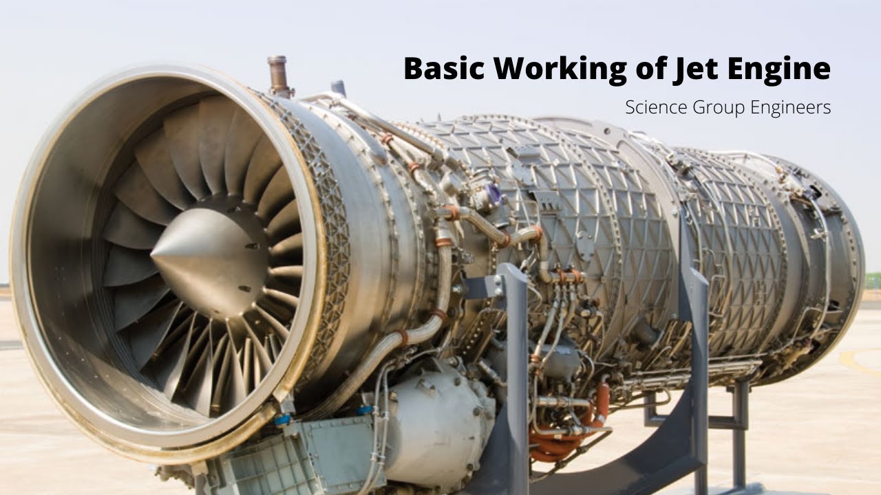 Basic Understanding of Jet Engine | Working | Application | Science Group Engineers