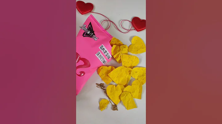 DIY Barbie Chip Bag Idea😻💖#shorts #artist #art #tutorial #diy#craft #crafts #barbie #gift #creative