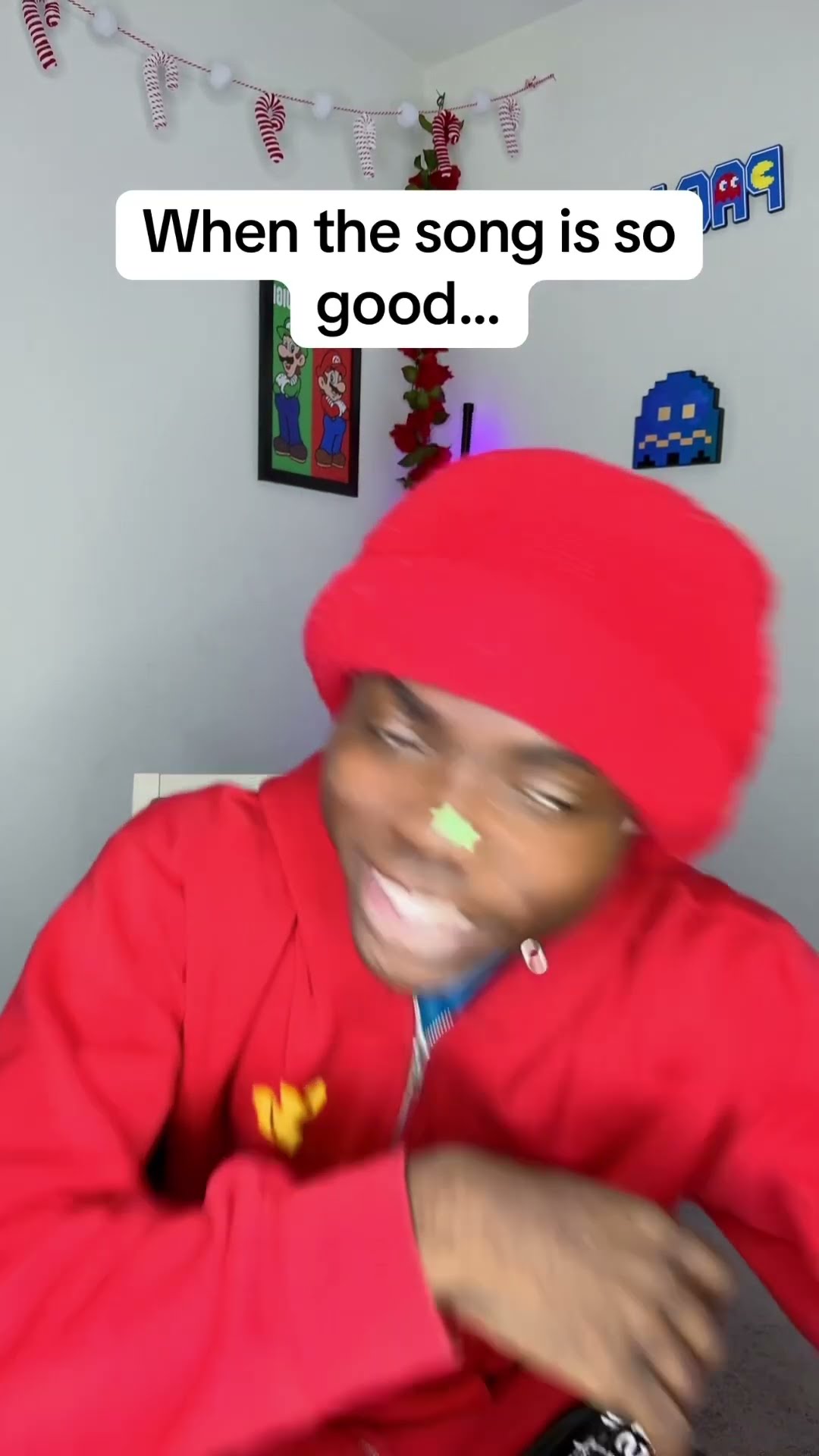 When the song is so good ?