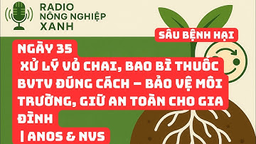 Sâu bệnh - Ngày 35| Xử lý vỏ chai, bao bì thuốc BVTB đúng cách,  bảo vệ môi trường, an toàn sức khoẻ