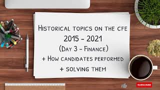 How to PASS the CFE Exam for CPA Canada? [2022] Day 3 Finance