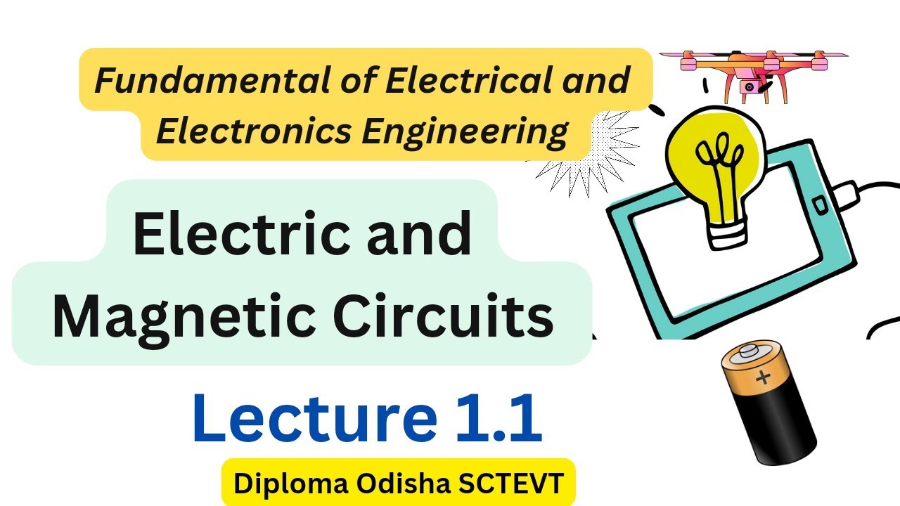 FEE• Lecture 1.1 || Electric and Magnetic Circuit || Diploma 1st Year Odisha SCTEVT Syllabus