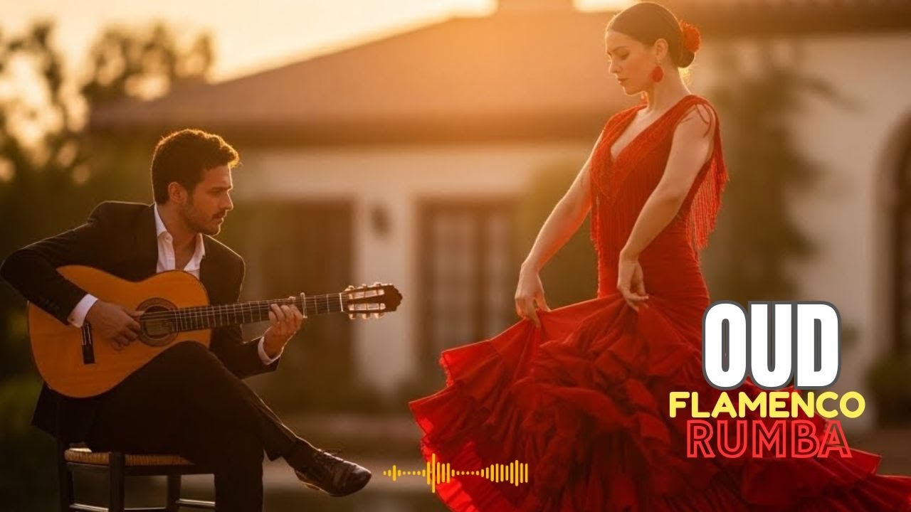 Oud Meets Flamenco Guitar 🔥 Arabic Spanish Fusion Instrumental