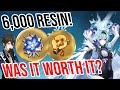 Enhancing 6,000 Resin of NEW ARTIFACTS! Was it worth it? Genshin Impact