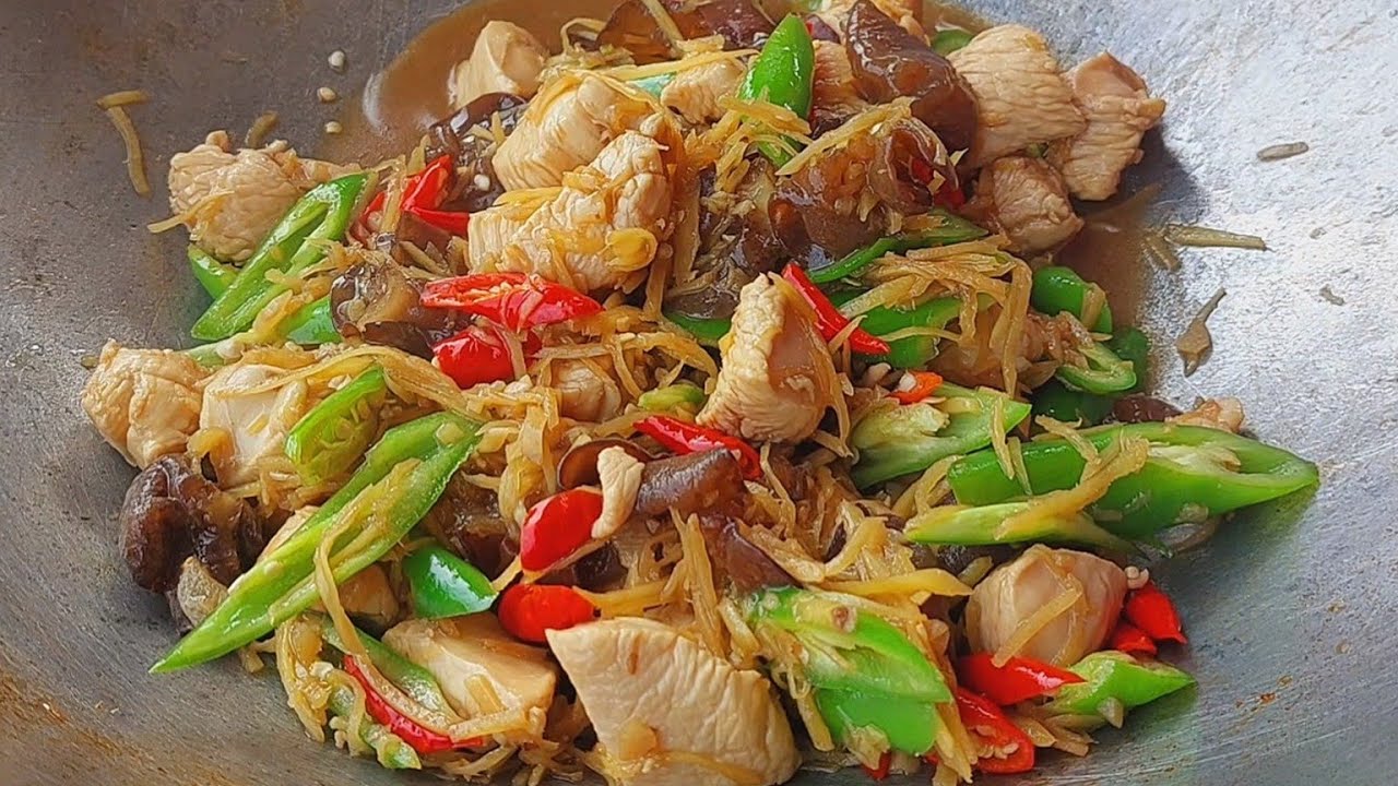 ไก่ผัดขิง ใครๆก็ผัดได้ แต่ผัดอย่างไรล่ะ ให้ออกมาน่าทาน แล้วอร่อยด้วย