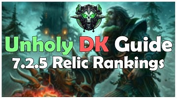 WoW Unholy DK Relic Rankings in 7.2.5