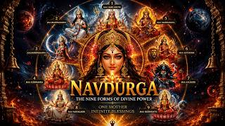 Navadurga Stotram  🌺 The Sacred 9 Names of Maa Durga | Powerful Navratri Prayer & Divine Blessings