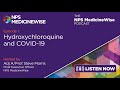 Hydroxychloroquine and COVID-19 - Podcast