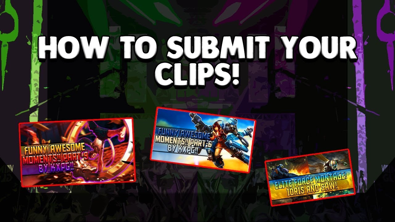 Vainglory - |Cyber VG Channel| |How To Submit Clips!|