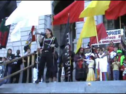 Columbus Day AIM Protest Denver 2007 Film