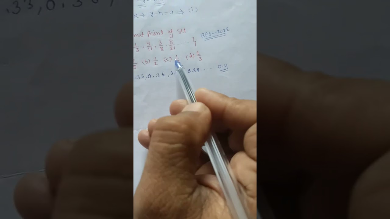 trick,limit point rpsc maths