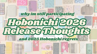 Hobonichi 2026 Release Thoughts | Why Im still participating and 2025 regrets