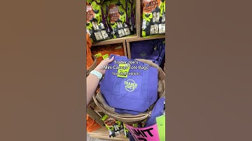 Thoughts on the new colors for the Trader Joe’s Mini Canvas Tote Bags?🎃🍂 @traderjoes #traderjoes