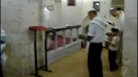 Synagogue of the Karaites in Jerusalem - Pessach