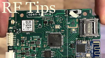 This video will give you some tips for when designing hardware and PCBs with simple RF sections and components.