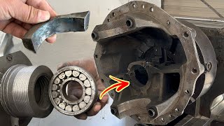 Most Dynamic Process // The Mechanic Repaired Broken Bearing Size Of Differential Gear Hosing