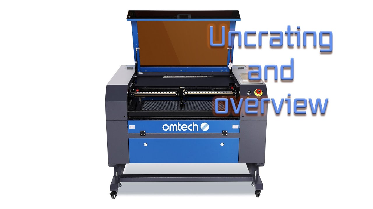 OMTech 80W CO2 Laser Engraver with LightBurn, 20x28 Inch Laser Engraving  Cutting Machine with Air Assist 4 Way Pass Through Door Water Pump Wheel