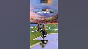 I got SCAMMED by Rocket League😡 #rocketleague #clips #fyp