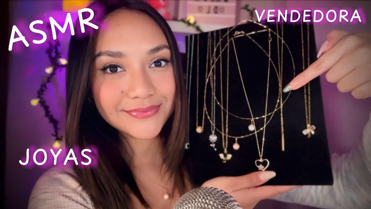 ASMR ESPAÑOL / VENDEDORA DE JOYAS ROLEPLAY (TIENDA DE JOYAS) ATENCIÓN PERSONAL AMABLE