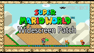 RetroArch | Super Mario World Widescreen Patch/ROM Hack Gameplay on Android | Poco X3 Pro
