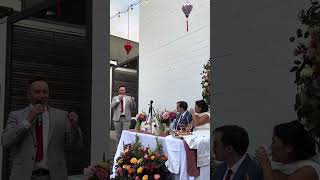 Речь Василия на свадьбе брата