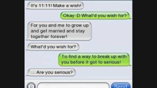 FUNNIEST BREAKUP TEXTS EVER!!!
