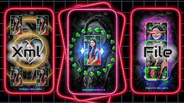 ও দারোগা পুলিশ চোরের প্রেমে পড়েছে // Bengali Xml File // Alight Motion Status Video // #xml 