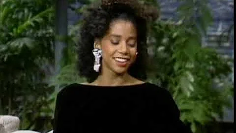 JOHNNY CARSON INTERVFIEW HOLLY ROBINSON  Nov 12 1987