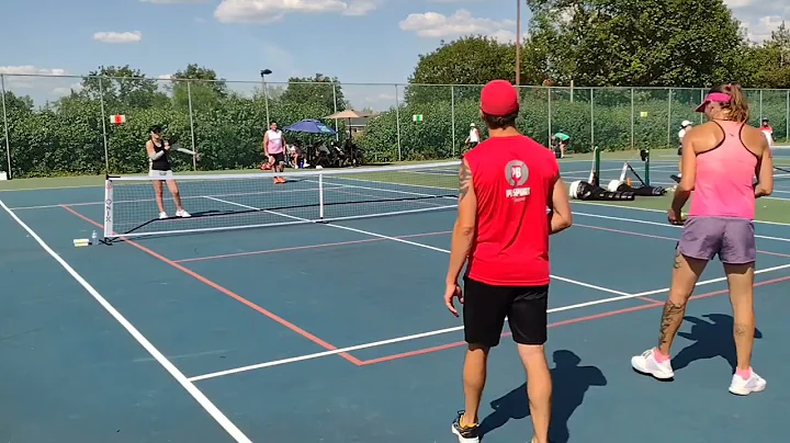 4.5+ Open Pickleball Semi Finals Sara Weiss & Alex...