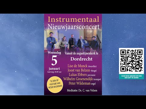 Instrumentaal Nieuwjaarsconcert vanuit Dordrecht