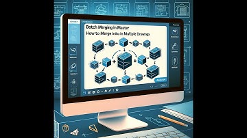Microstation CONNECT Edition: How To Merge Into Master In Multiple Drawings (How To Batch Merge)