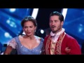 Dwts 22 disney night  ginger  val  beauty and the beast foxtrot