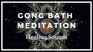 Gong Bath ❤️️ Gong Meditation Music ❤️️ Healing Sound Bath