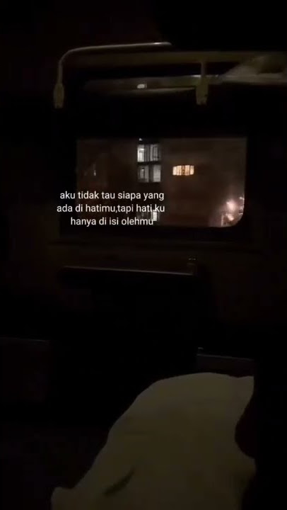 aku tidak tau siapa yang ada di hatimu || story wa