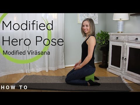 Modified Hero Pose