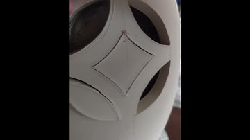 Piercing a double wall pot by Megan Cassidy Clayworks