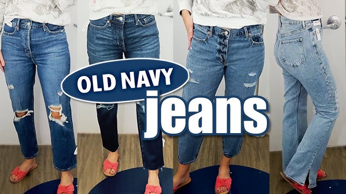 Old Navy Flare Jeans Size 8 Womens Mid Rise Dark Wash Black Denim