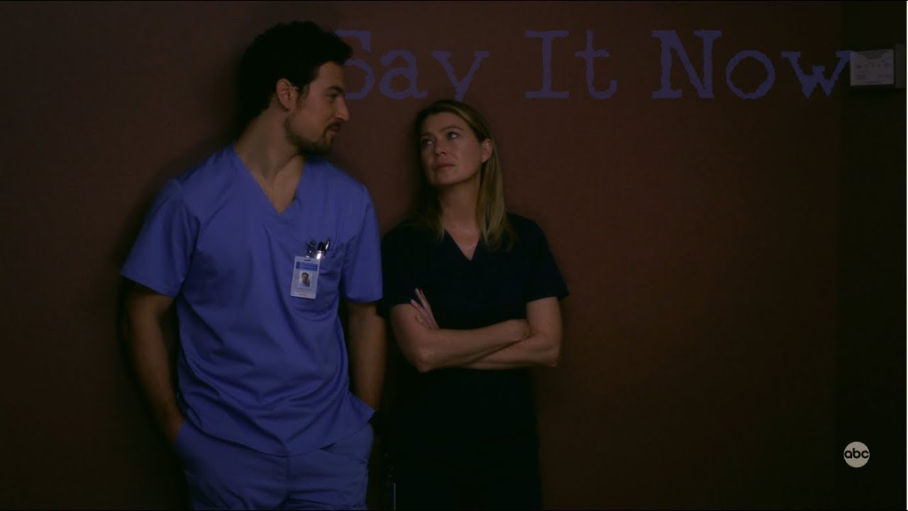 Meredith and Deluca│Say It Now