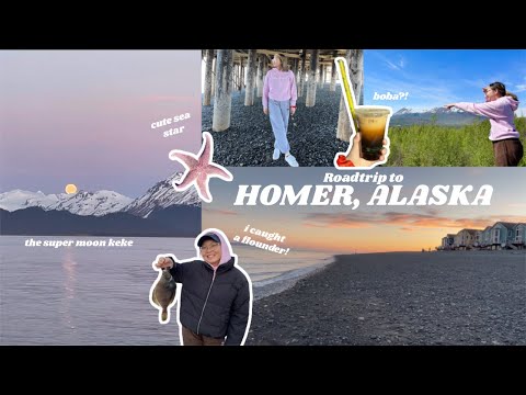alaska diaries // homer spit, the super moon, my allergic reaction, food, & more