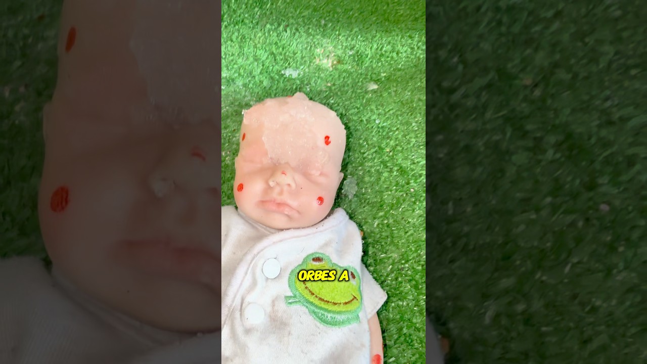A BEBÊ REBORN DE SILICONE SÓLIDO PEGOU CATAPORA E A GENTE FEZ UM CREME MÁGICO COM ORBES!🧴✨❌