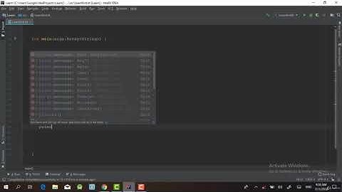 Get input from user with kotlin