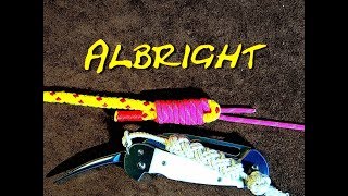 Albright Knot - Albright Bend - Fishing Knot - Low Profile Knot to Join Two Different Size Lines