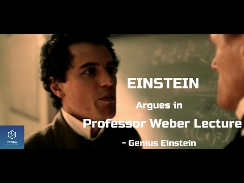 Einstein Argues in Prof. Weber Lectures | Time Is But a Stubborn Illusion | Genius Einstein Series