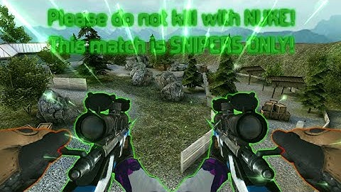 |Bullet Force| Sniper Only Event Nuke!