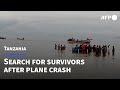 Search For Survivors After Plane Crashes Into Lake Victoria In Tanzania AFP