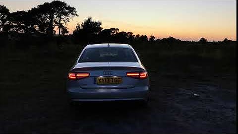 Audi A4 S4 (B8.5) 11-15 LED Rear Tail Lights with Dynamic Sequential Indicators Blinkers