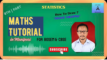 Class 10 || STATISTICS || Part 8 || BOSEM & CBSE || Manipur