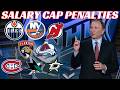 8 NHL Teams Facing Salary Cap Penalties For 26-27 Season - Habs, Oilers, Isles, Avs, Stars, Devils