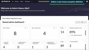 Define a new invoice exception definition