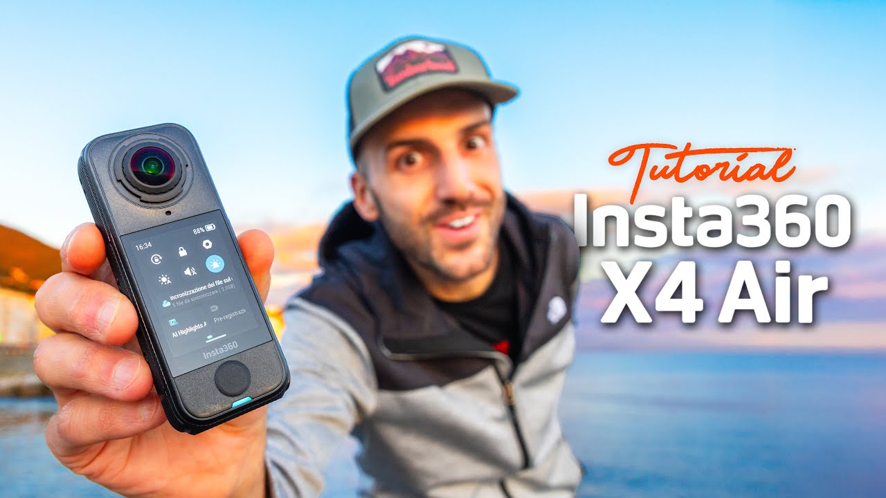INSTA360 X4 AIR: Everything It Can Do | Full Tutorial — lens replacement section
